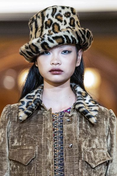 A model walks the runway during the Anna Sui Fall/Winter 2025-2026 fashion show as part of New York Fashion Week (Photo: Getty Images)