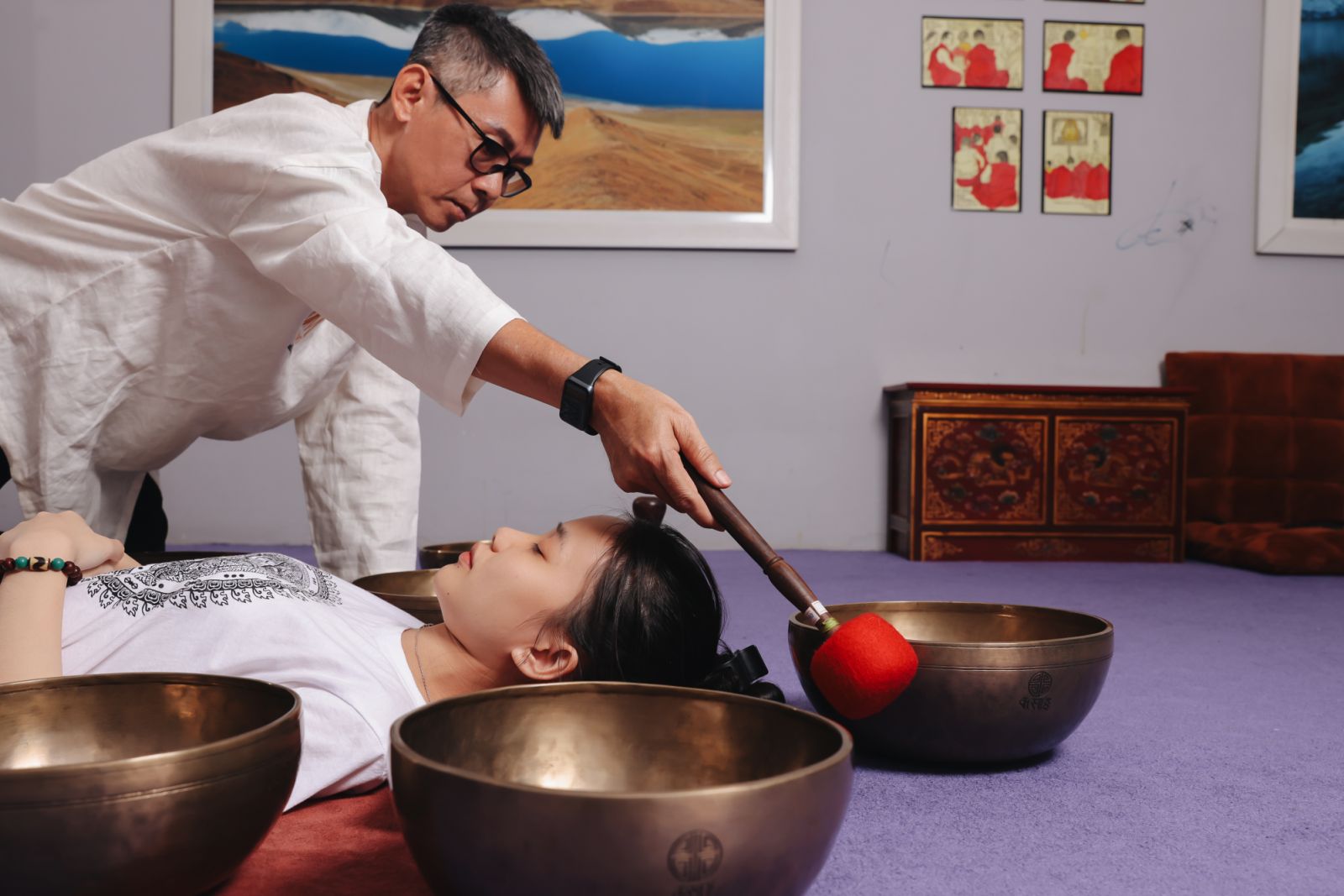 Singing Bowl Therapy