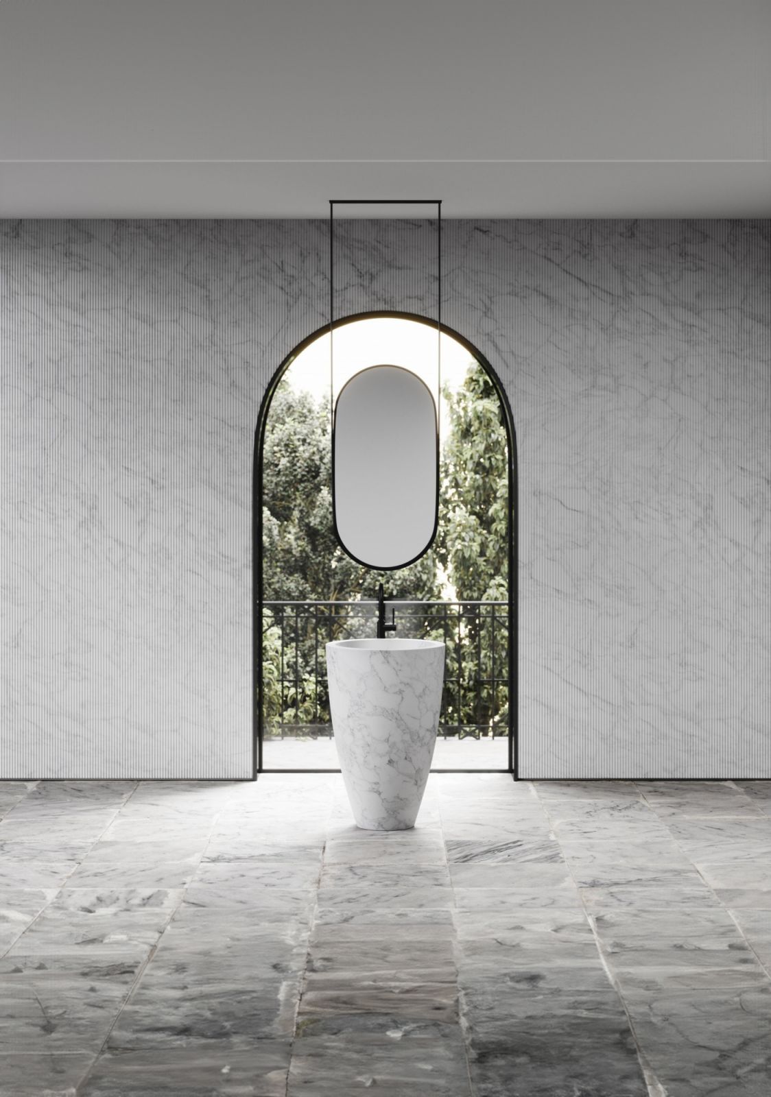 Carrara marble brings timeless elegance and exceptional durability (Photo: Lusso)