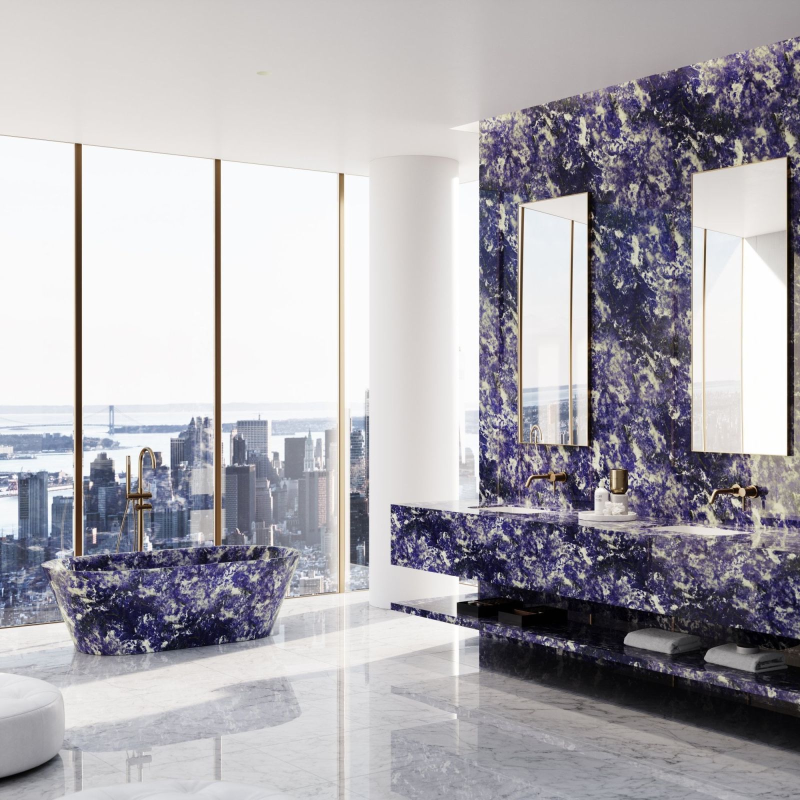 Marble’s versatility extends to various finishes and applications (Photo: Lusso)