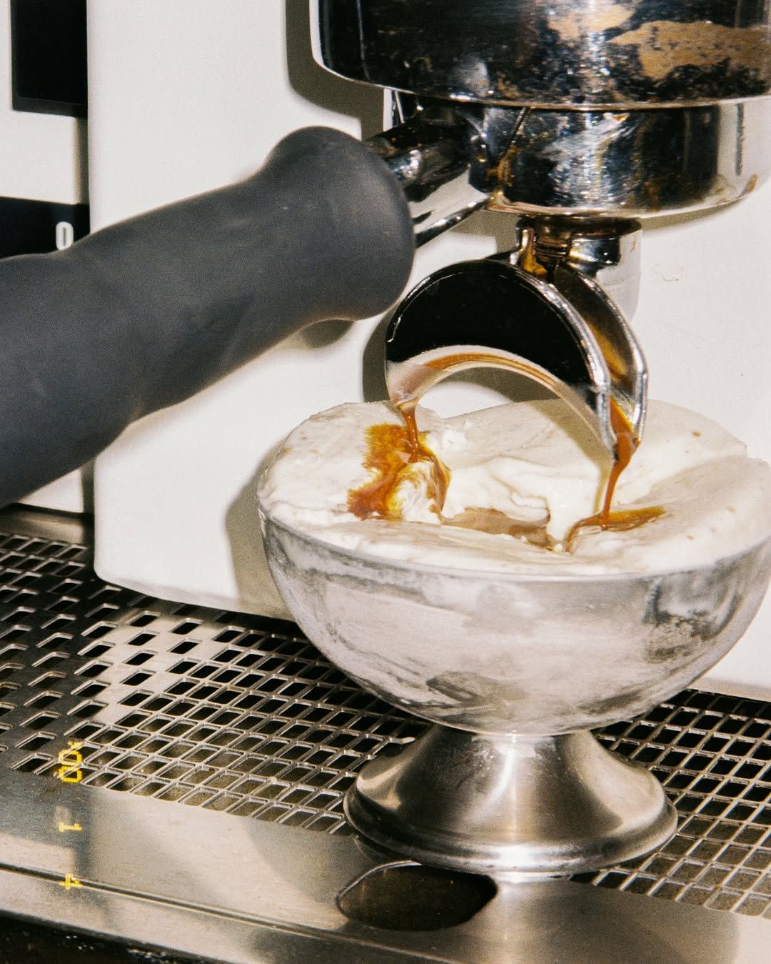 Gelato affogato at TUG Gelato