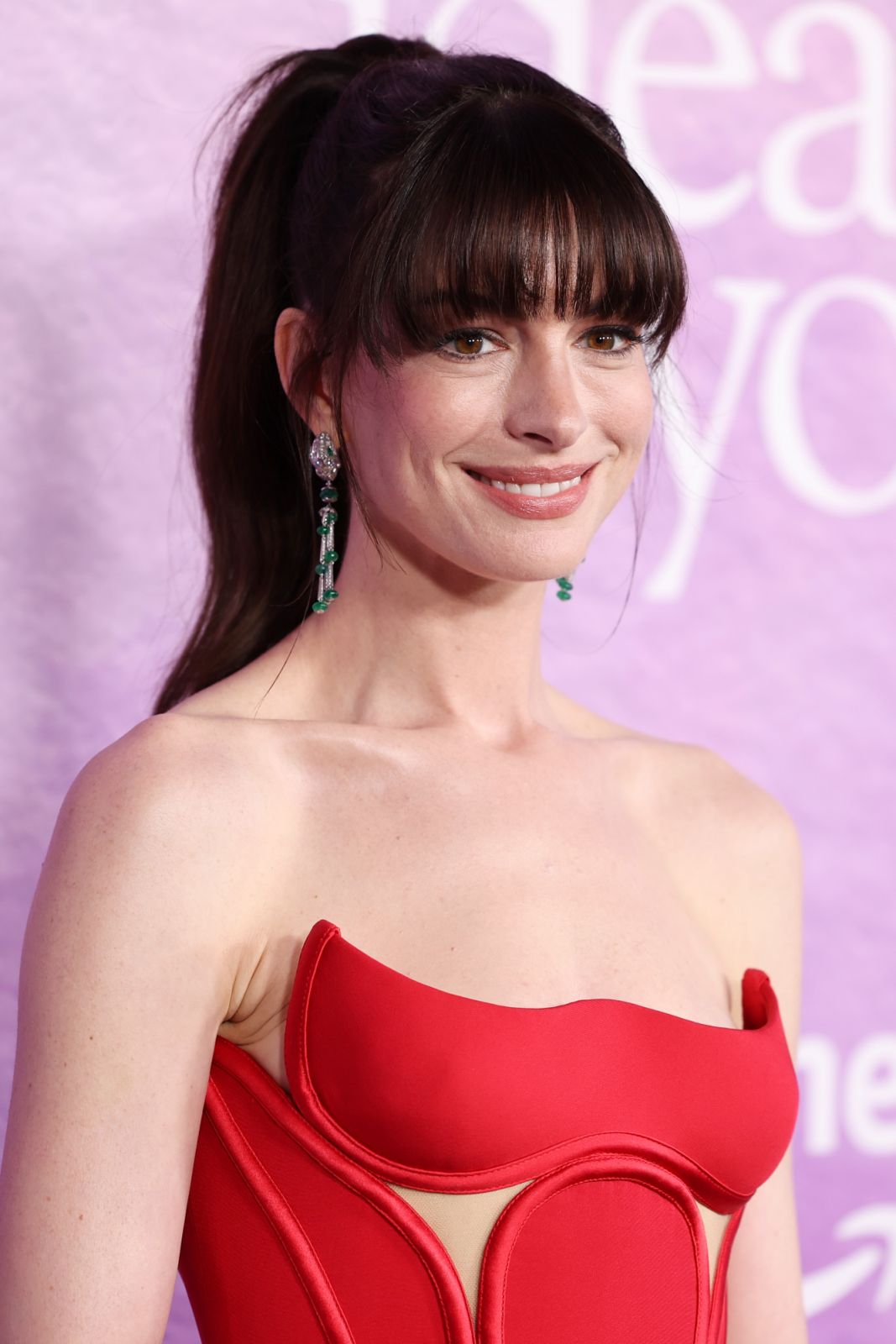 NEW YORK, NEW YORK - APRIL 29: Anne Hathaway attends the Prime Video's "The Idea Of You" New York premiere at Jazz at Lincoln Center on April 29, 2024 in New York City. (Photo by Cindy Ord/Getty Images)