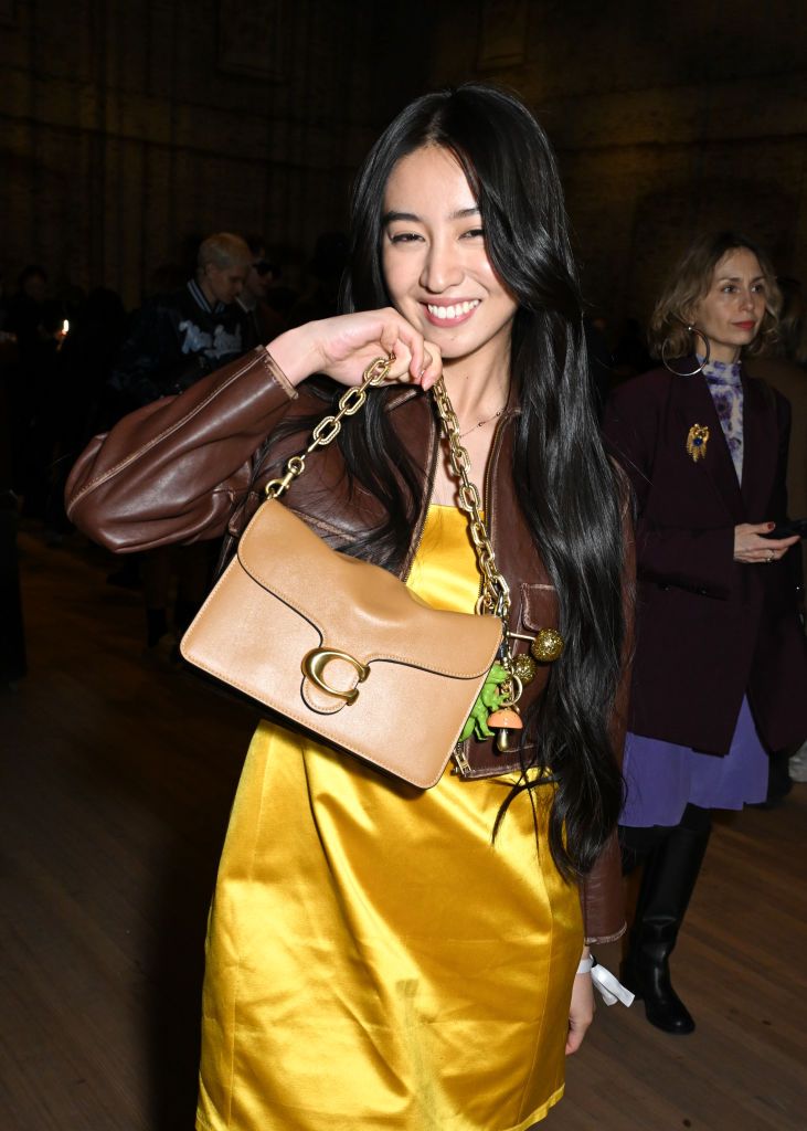 Koki at the Coach Fall RTW 2025 fashion show as part of New York Fashion Week held at the Park Avenue Armory on February 10, 2025 in New York, New York. (Photo by Gilbert Flores/WWD via Getty Images)