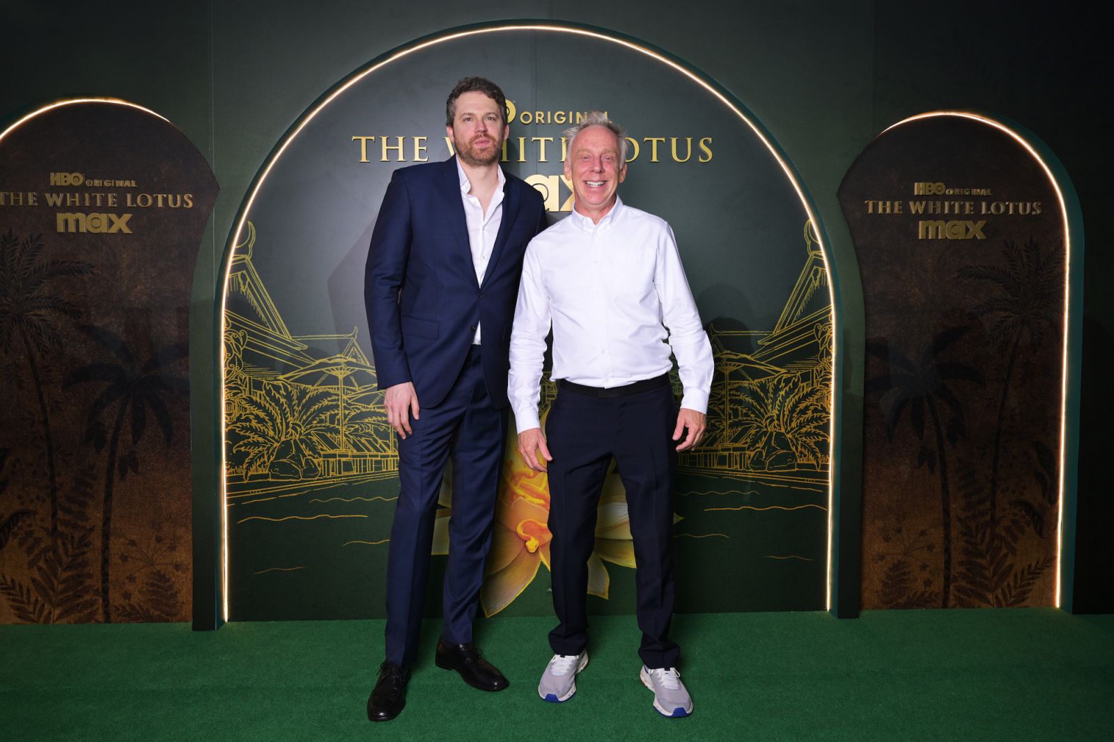 David Bernad and ‘The White Lotus’ creator, Mike White