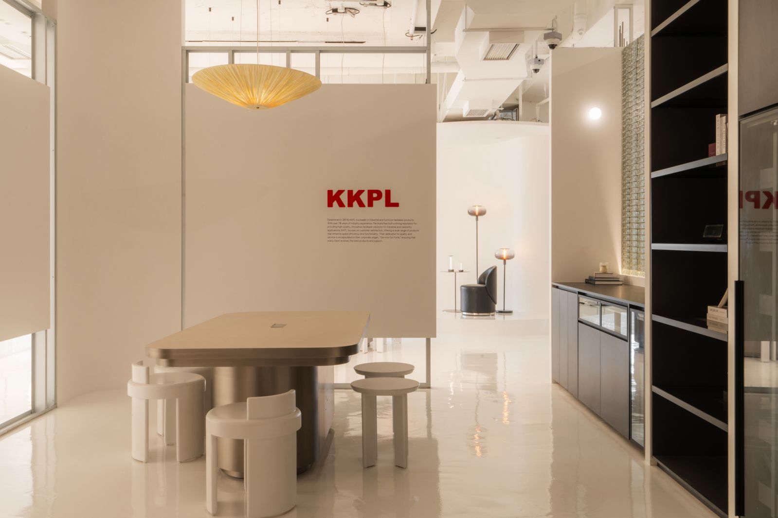 The boutique includes a dedicated area showcasing fittings by Koncept Kreation Private Limited