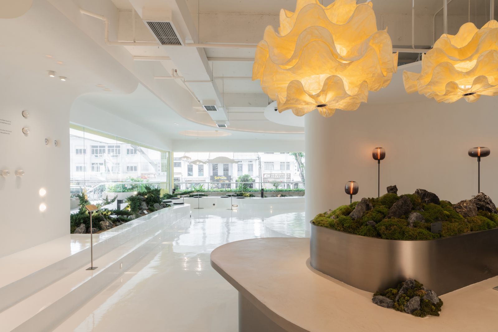 A different view of the boutique