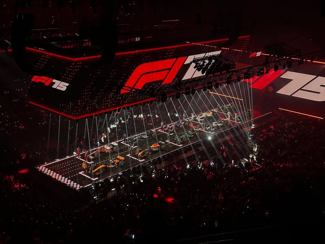 F1 75 launch event (Photo: f1/Instagram)