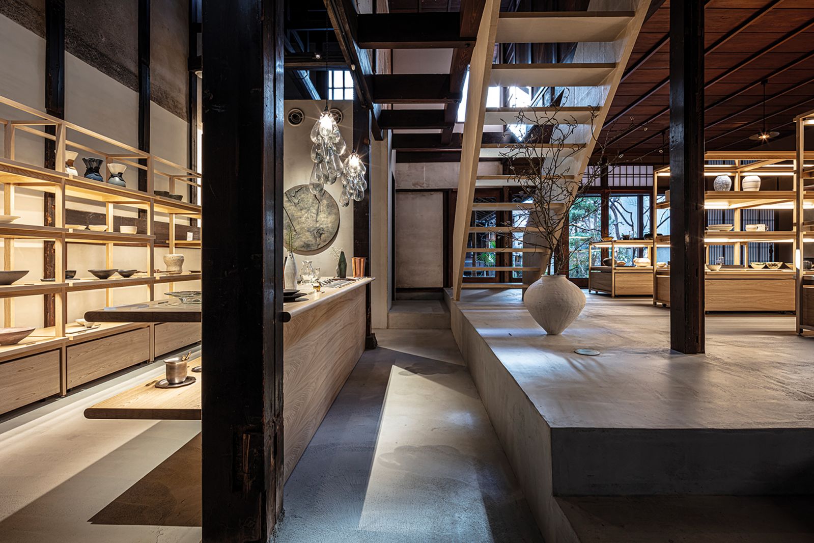 Kyo Amahare can be found in a 130-year-old ‘machiya’, a traditional Japanese wooden townhouse