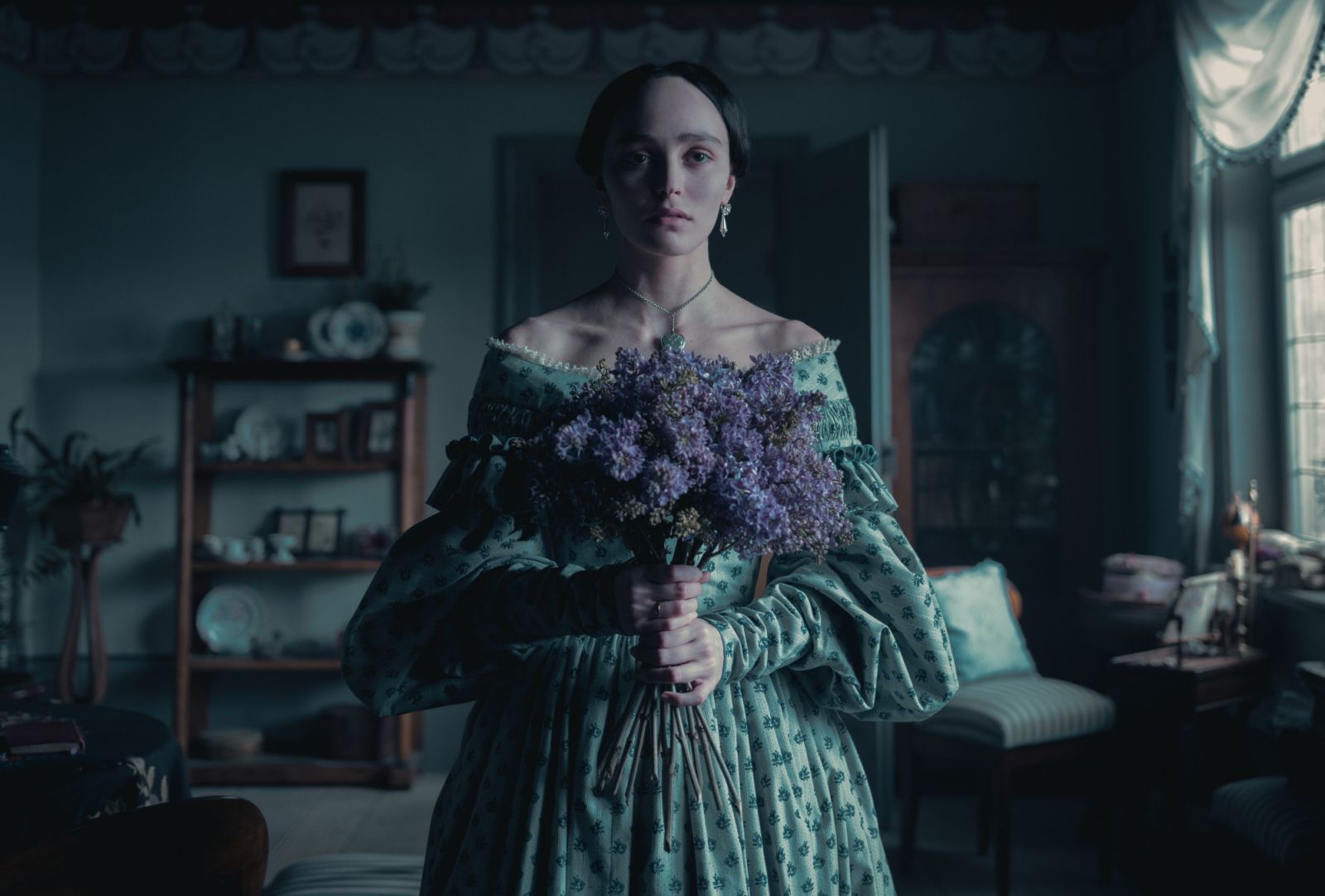 Lily-Rose Depp stars as Ellen Hutter in director Robert Eggers's Nosferatu, a Focus Features release (Photo: Focus Features)