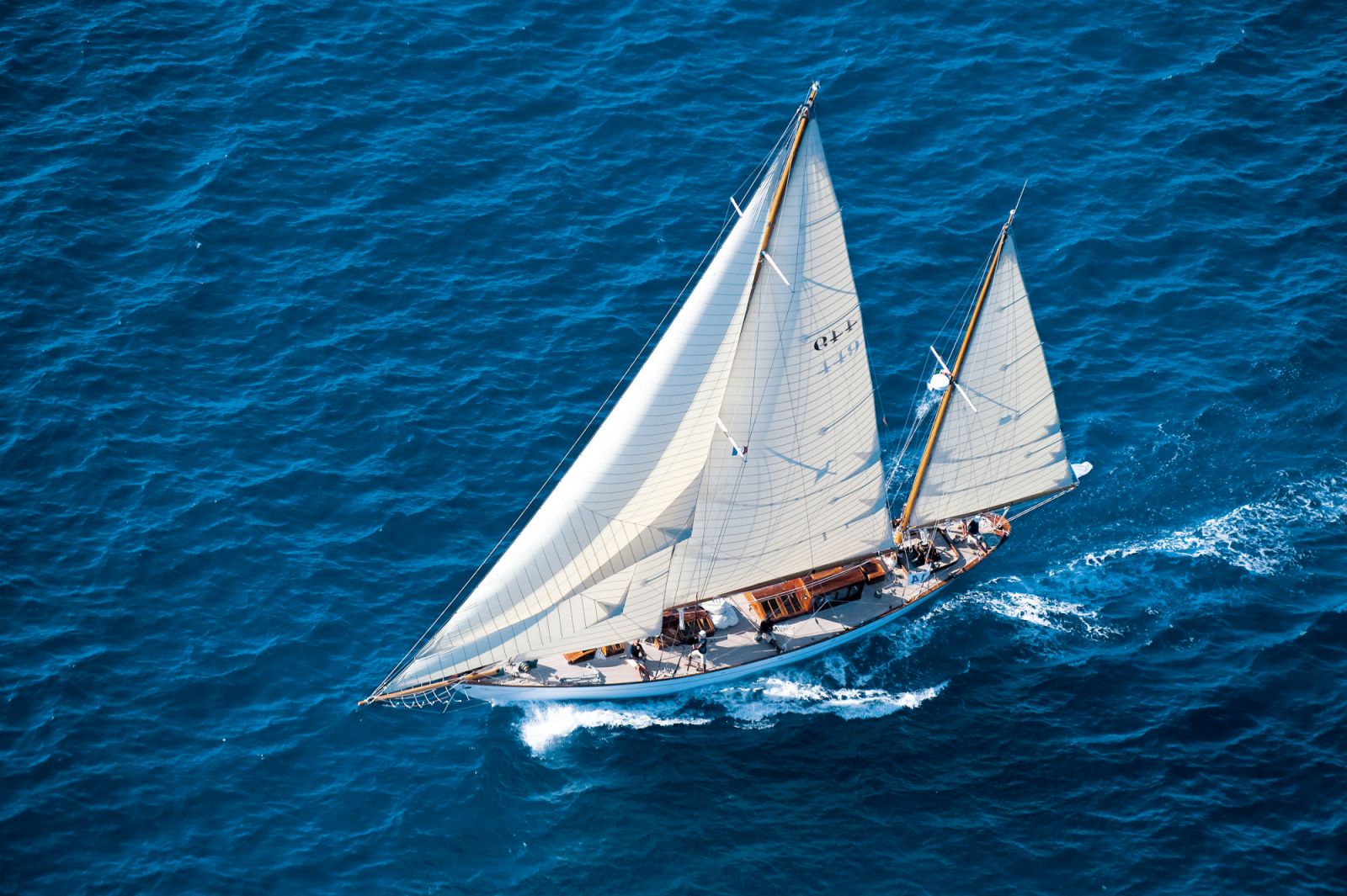 The Eilean, a classic ketch built in 1936 and restored by Panerai in 2006, now serves as an ambassador for the brand’s curated Italian experiences