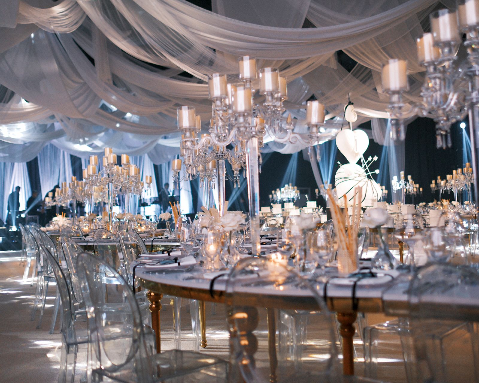 The interior of Whitespace, decorated for Heart Evangelista's 40th birthday (Photo: Meetkeso)