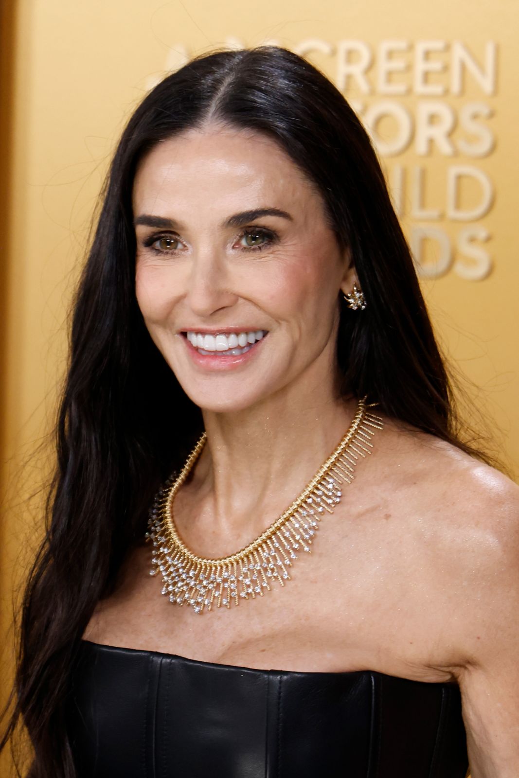 Demi Moore attends the 2025 Screen Actors Guild Awards (Photo: Getty Images)
