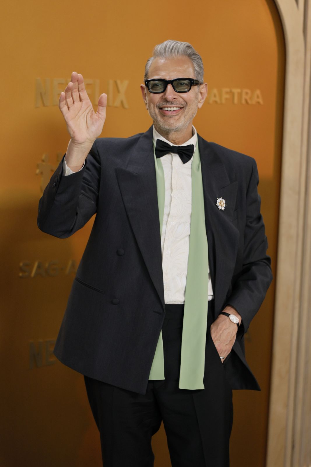 Jeff Goldblum attends the 31st Annual Screen Actors Guild Awards (Photo: Getty Images)