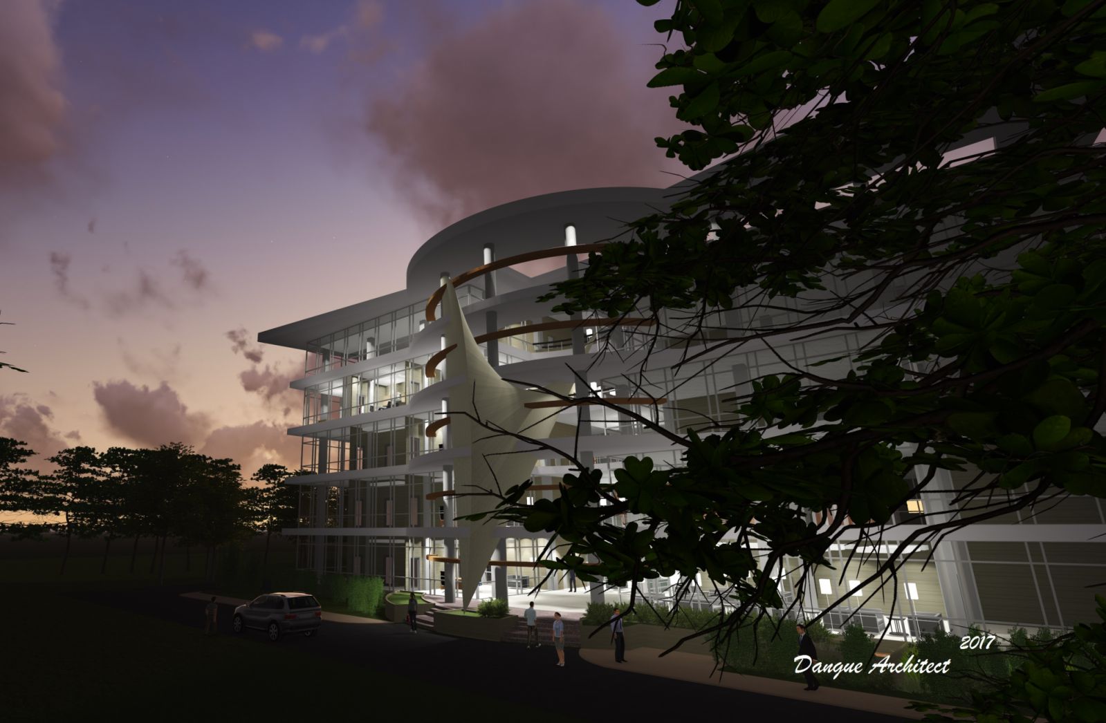 DOH XI Regional Office designed by Jonathan Dangue (Photo courtesy of Jonathan Dangue)
