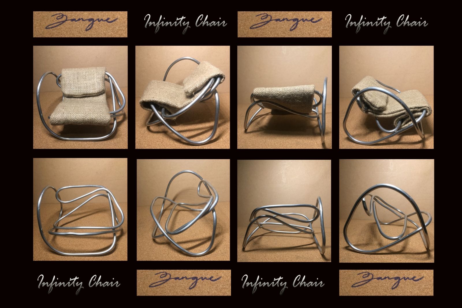 Jonathan Dangue’s design for the ‘Infinity Chair’ (Photo courtesy of Jonathan Dangue)