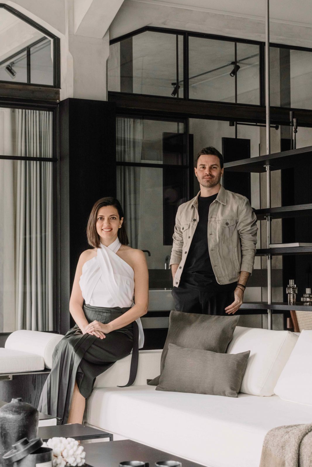 Özge Öztürk and Alexandre Simeray of OZA Design