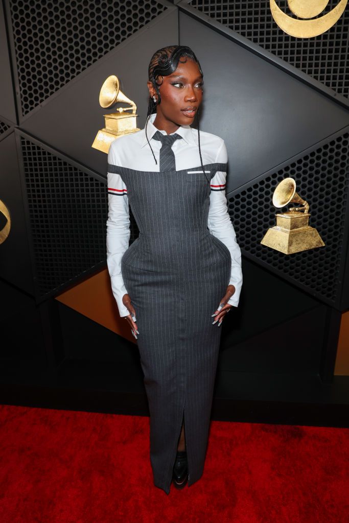 LOS ANGELES, CALIFORNIA - FEBRUARY 02: Doechii attends the 67th Annual GRAMMY Awards at Crypto.com Arena on February 02, 2025 in Los Angeles, California. (Photo by Kevin Mazur/Getty Images for The Recording Academy)