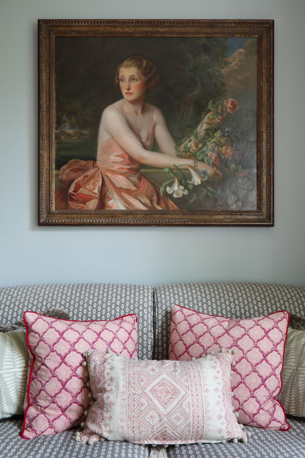Details of the drawing room in a Sussex, England home