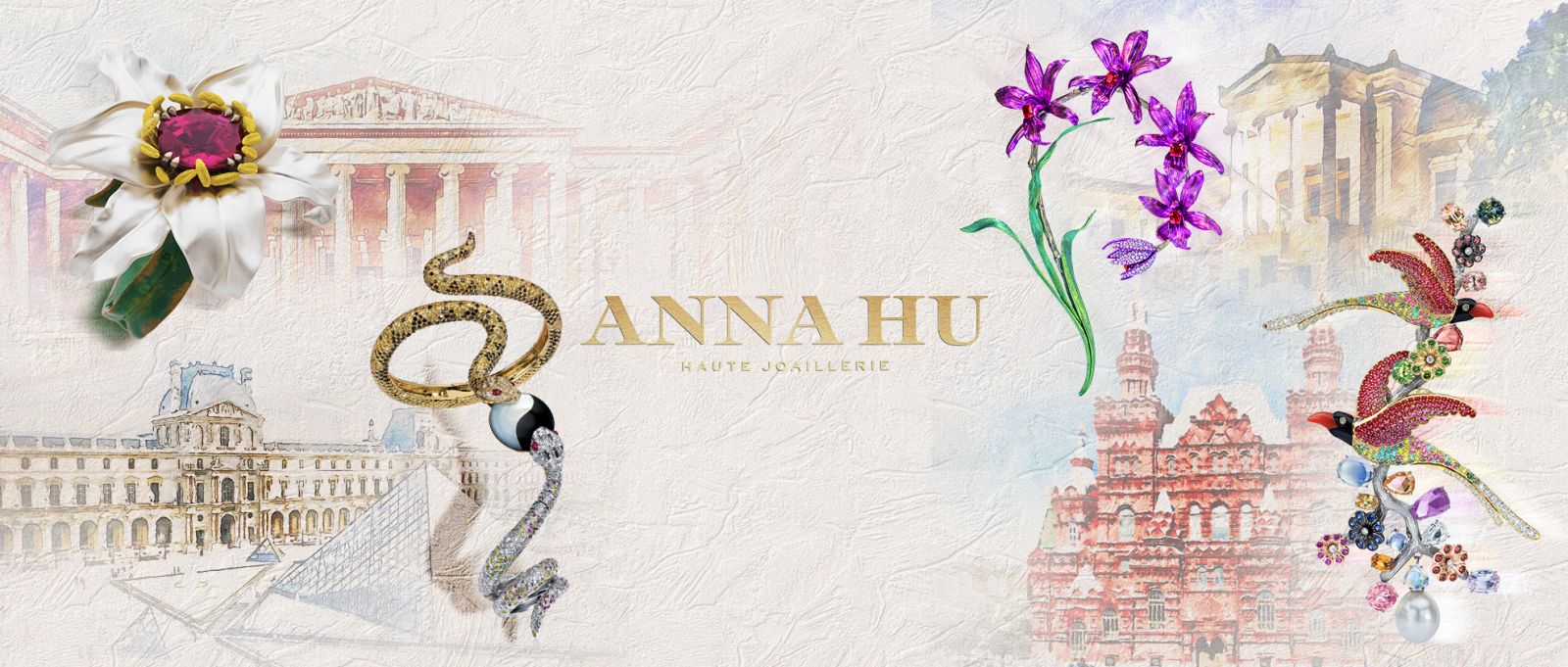 Anna Hu的的作品受到受到橫跨歐、亞、美洲的國家級博物館青睞,並收為永久典藏。(Photo: Anna Hu Haute Joaillerie)