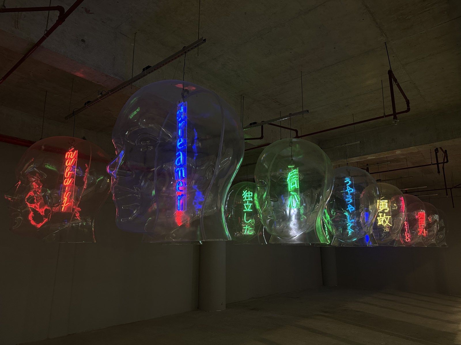 Jefrë presents 'Talking Heads' Ayala Land's 10 Days of Art (Photo: Ayala Malls Circuit)