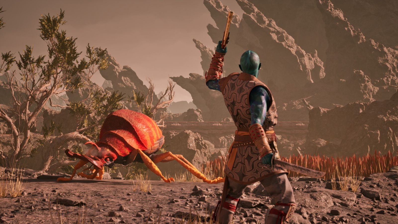 Fight mythical creatures with sword, magic, and flintlock weapons in ‘Avowed’ (Photo: Steam/Obsidian Entertainment)