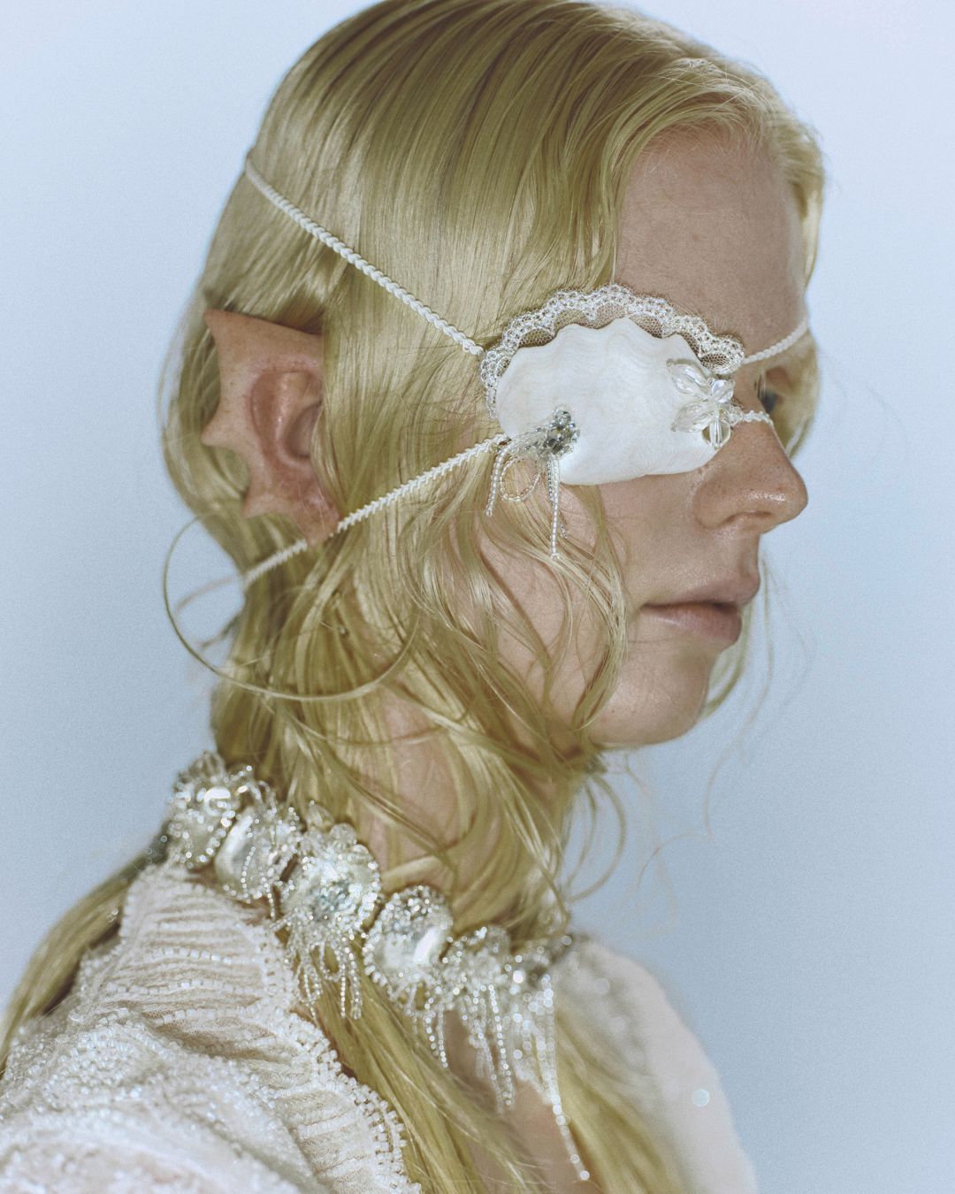 tanaka daisuke white pearl hair band 【公式通販】 tanaka daisuke white pearl hair band 【公式通販】