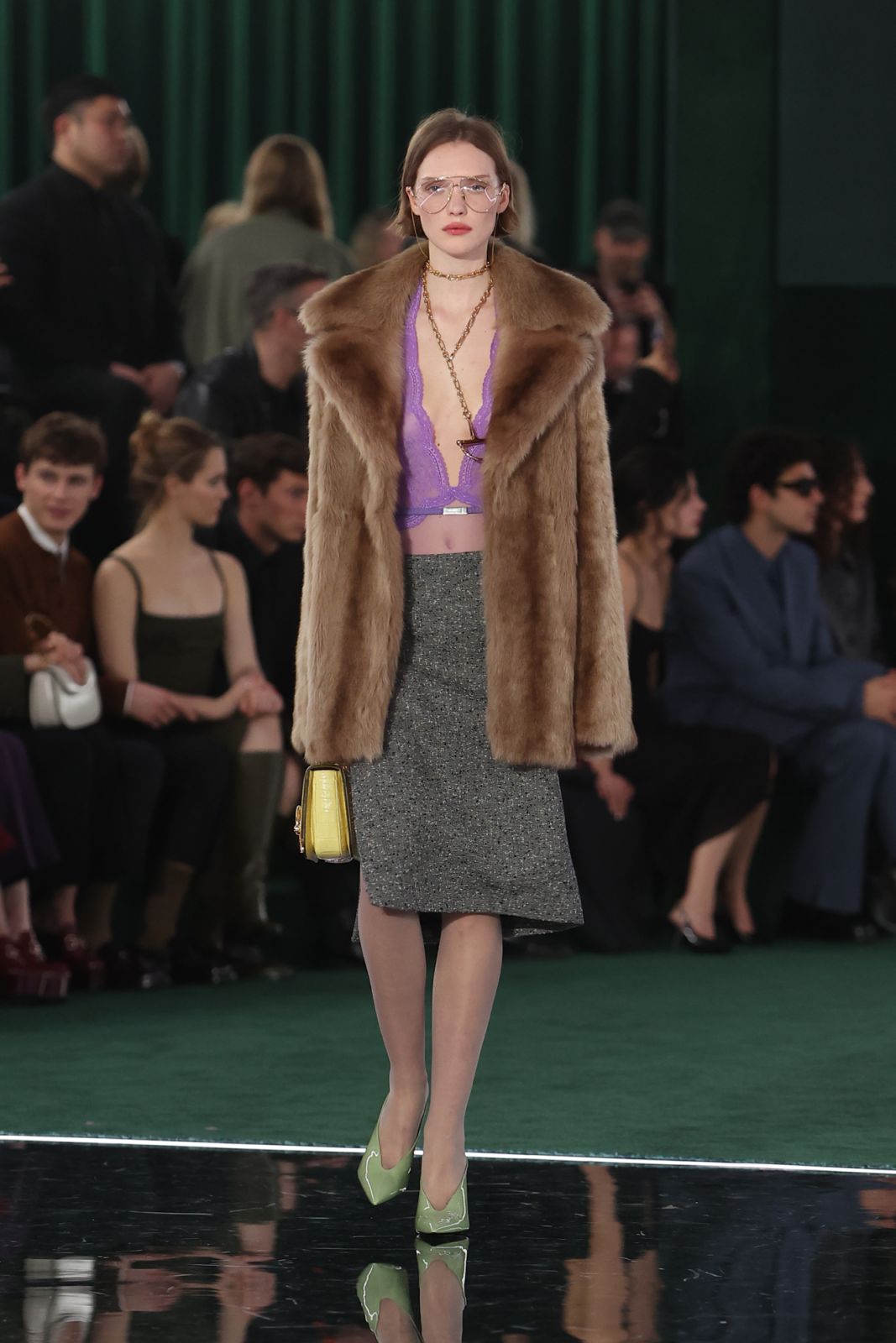 A look from the Gucci fall-winter 2025 presentation (Photo: Gucci)