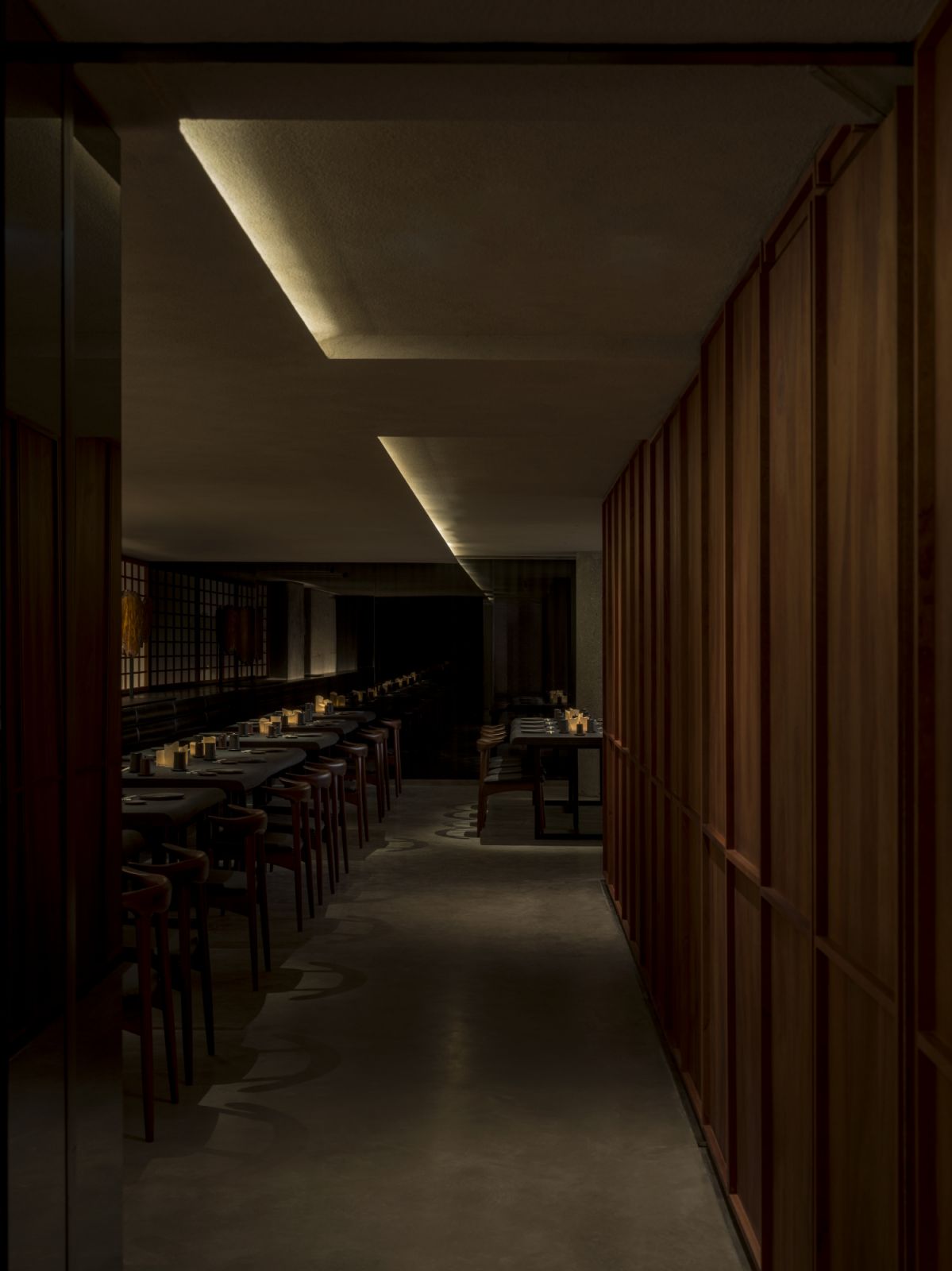 Sushi Park restaurant at the Saint Laurent Rive Droite Store on rue Saint Honore in Paris, France (Photo: Saint Laurent)