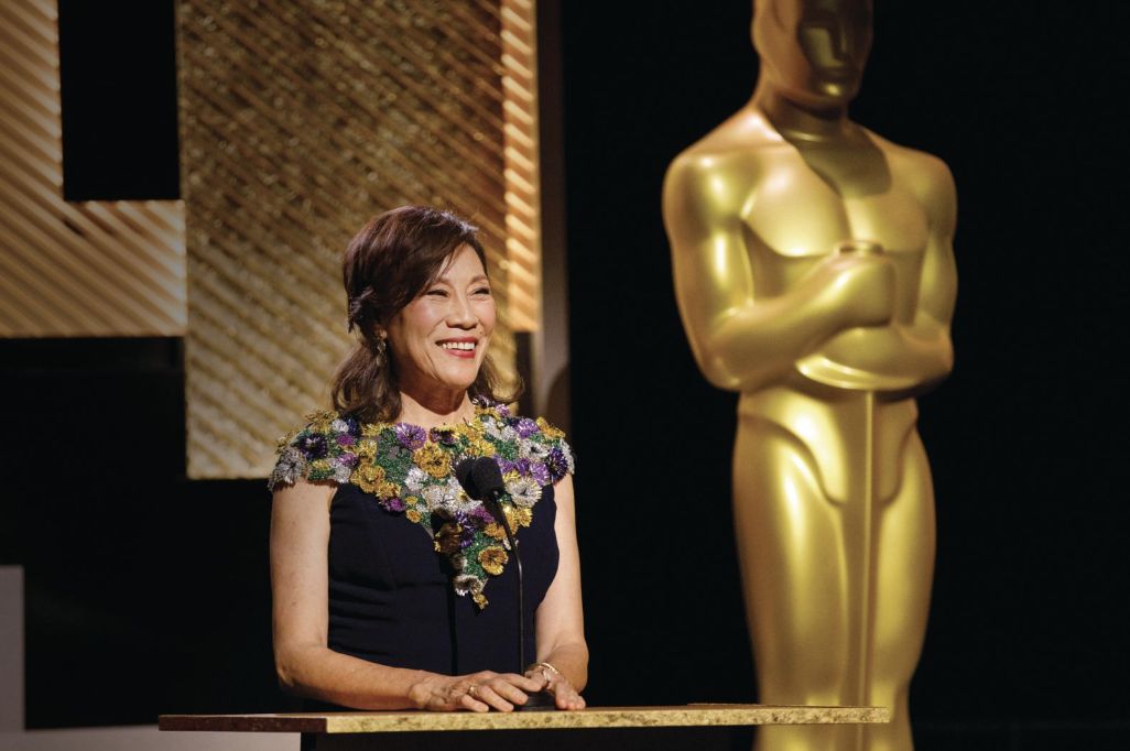 Academy President Janet Yang at the 2022 Scientific and Technical Awards at the Academy Museum of Motion Pictures in 2023 (Photo: Al Seib / A.M.P.A.S)