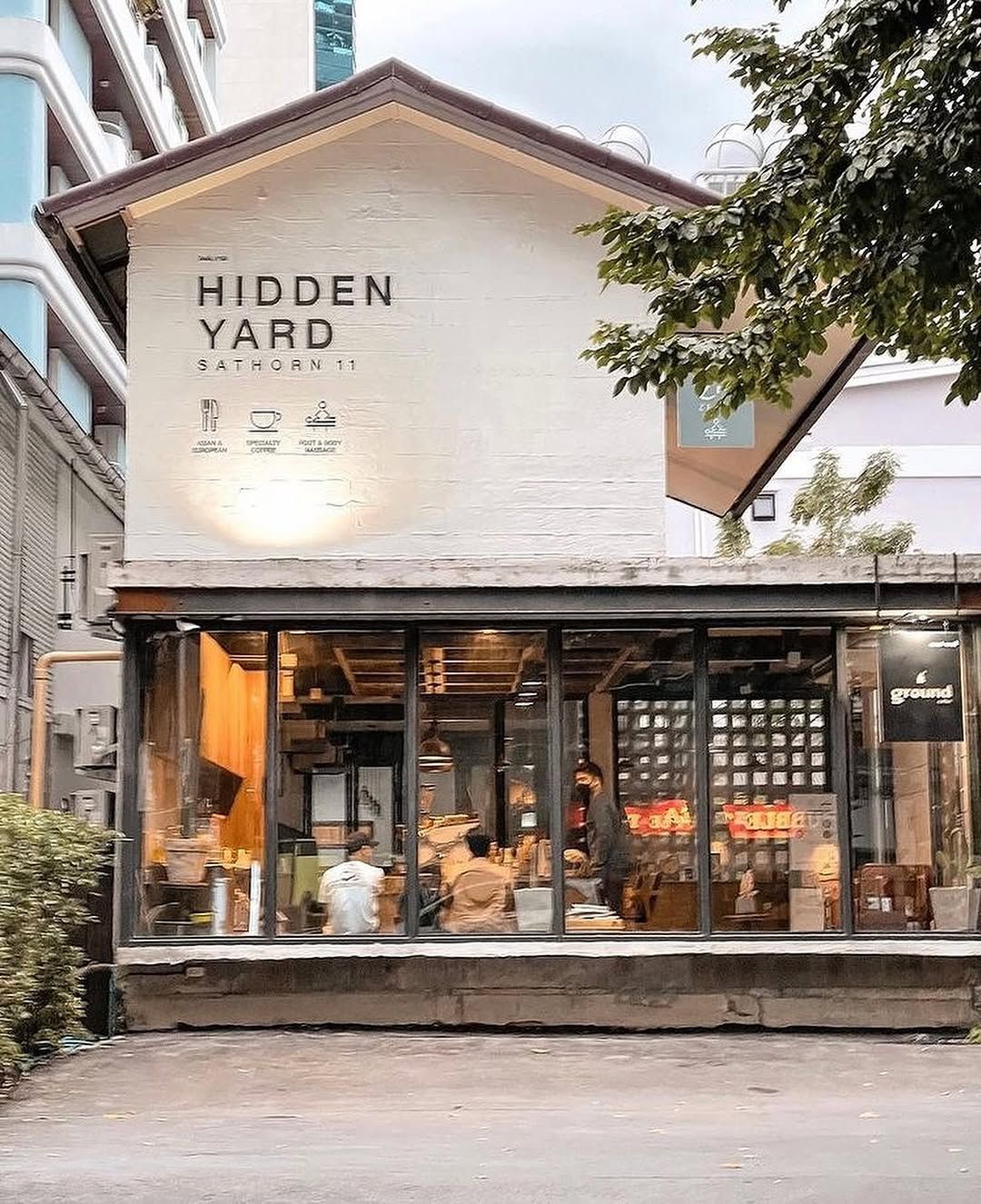 Ground Coffee คาเฟ่ pet-friendly ในกรุงเทพ