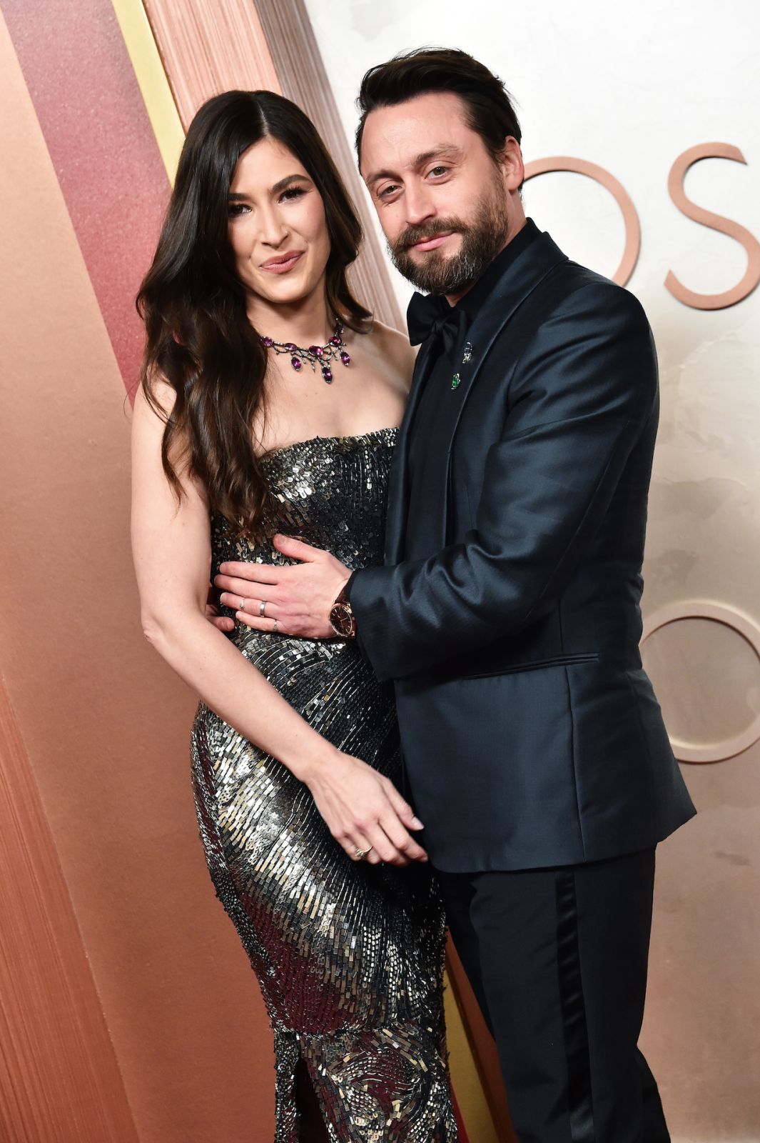 Jazz Charton, Kieran Culkin at the 97th Oscars held at the Dolby Theatre on March 2, 2025 in Hollywood, California. (Photo by Gregg DeGuire/Penske Media via Getty Images)