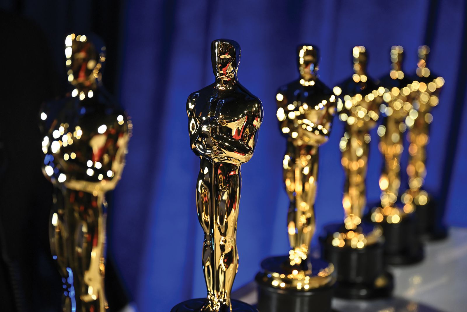 HOLLYWOOD, CALIFORNIA - MARCH 02: In this handout photo provided by The Academy, Oscar statuettes are seen backstage during the 97th Annual Oscars at Dolby Theatre on March 02, 2025 in Hollywood, California. (Photo by Richard Harbaugh/The Academy via Getty Images)
