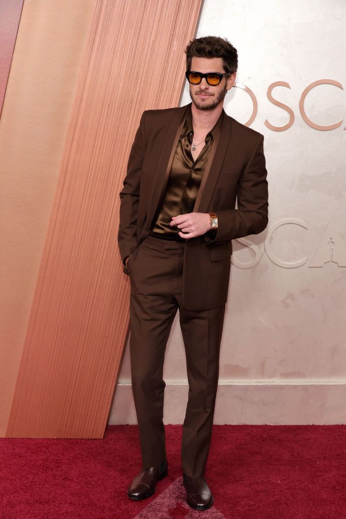 HOLLYWOOD, CALIFORNIA - MARCH 02: Andrew Garfield attends the 97th Annual Oscars at Dolby Theatre on March 02, 2025 in Hollywood, California. (Photo by Savion Washington/Getty Images)