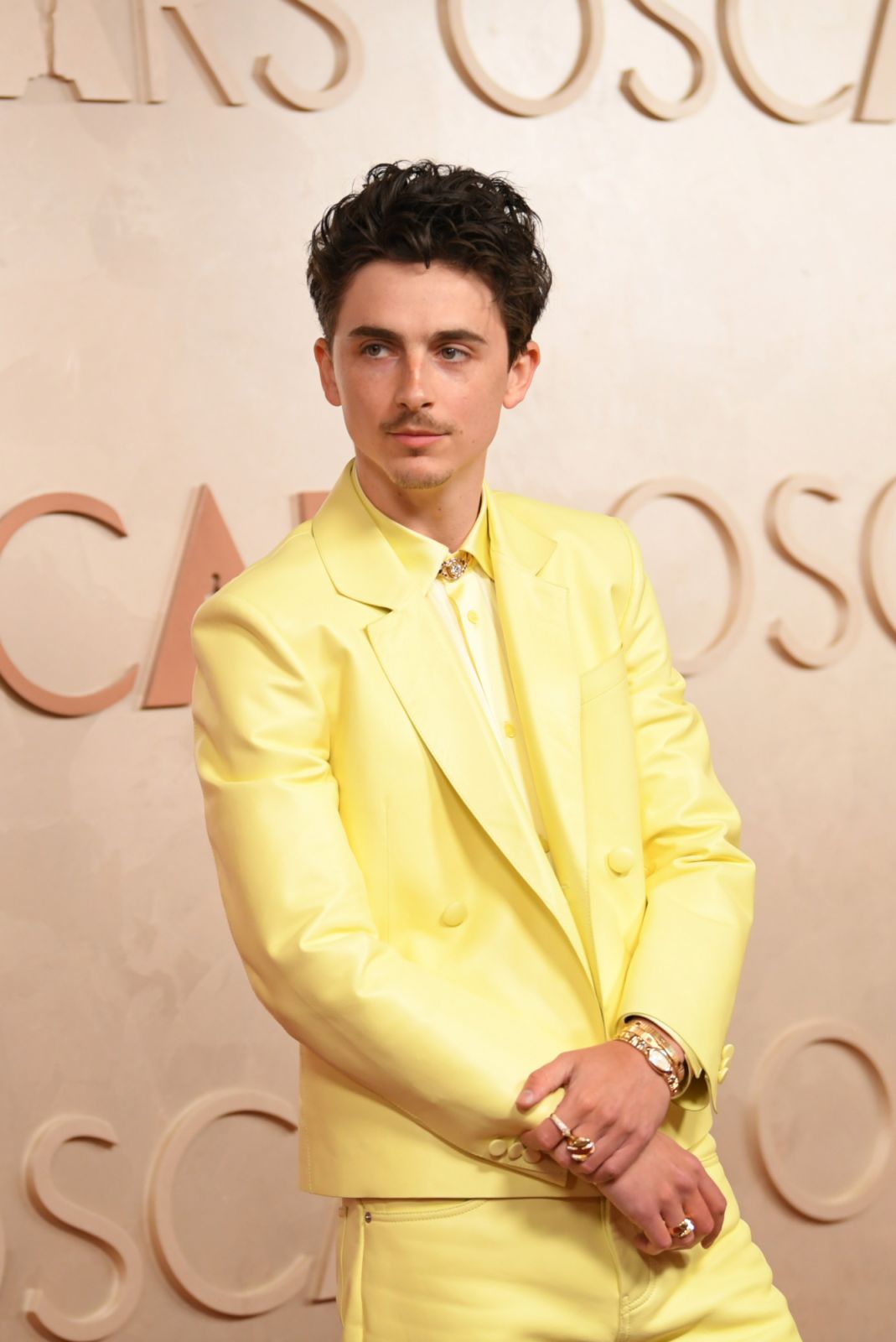 Timothée Chalamet attends the 97th Annual Oscars at Dolby Theatre on March 02, 2025 in Hollywood, California (Photo by Chelsea Guglielmino/FilmMagic)