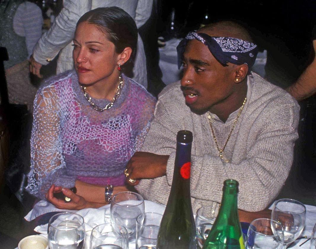 Madonna and Tupac (Photo: Instagram / @2pac.eternally)