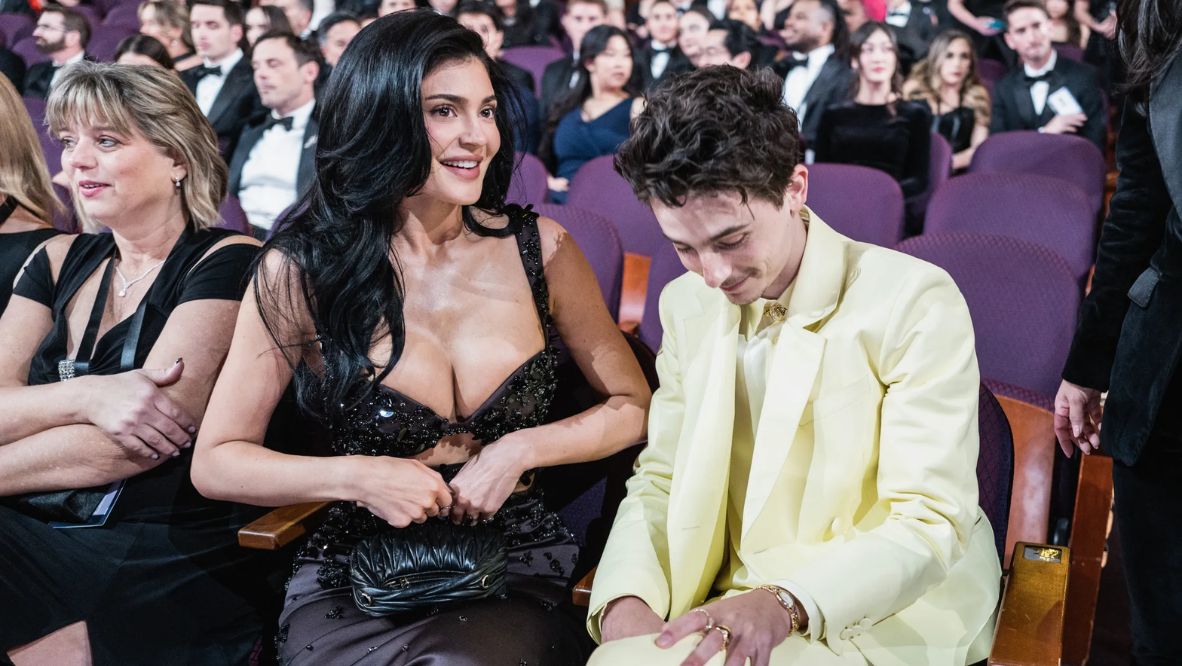 Timothée Chalamet and Kylie Jenner (Photo: Getty Images)