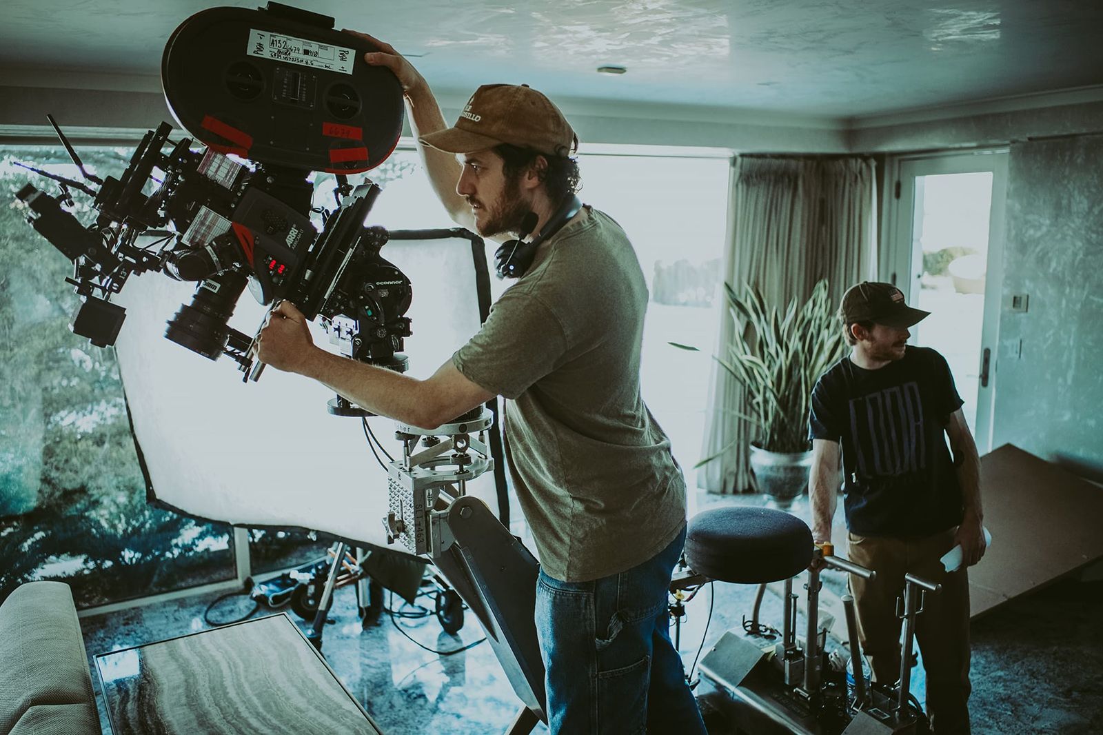 Cinematographer Drew Daniels on set of Anora (Photo: Screenrant)