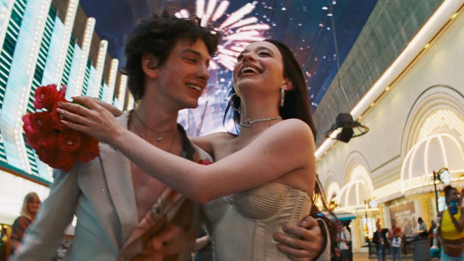 Wedding scene filmed in Coney Island (Photo: @anorafilms on Instagram)