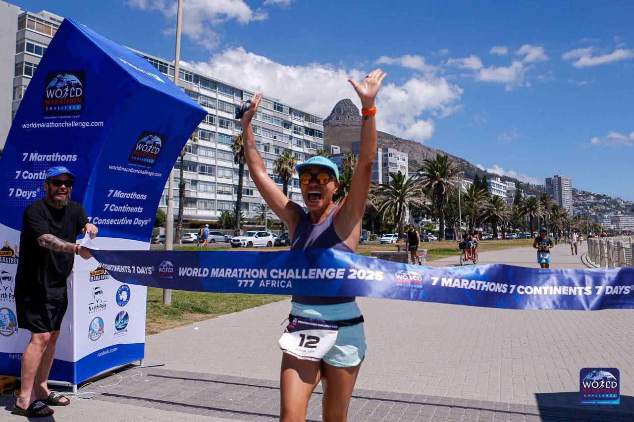 Mench Dizon in the North America leg of the World Marathon Challenge (Photo: Mench Dizon)