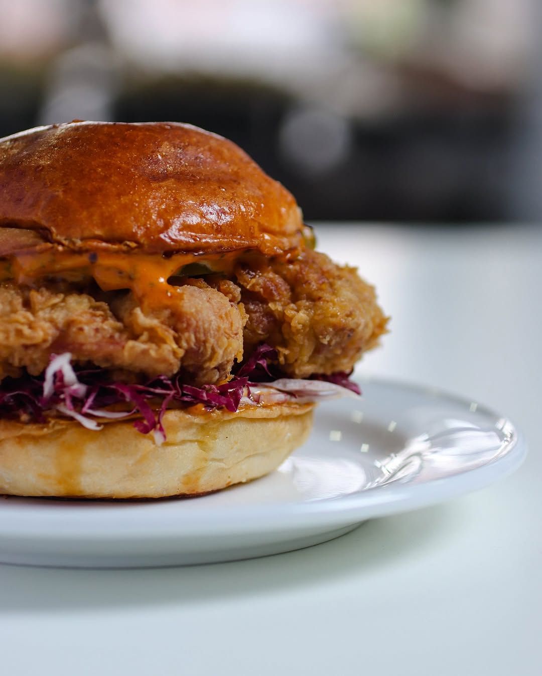 Hot Ranch Fried Chicken Burger at Alta Café (Photo: Instagram / @alta_cafe)