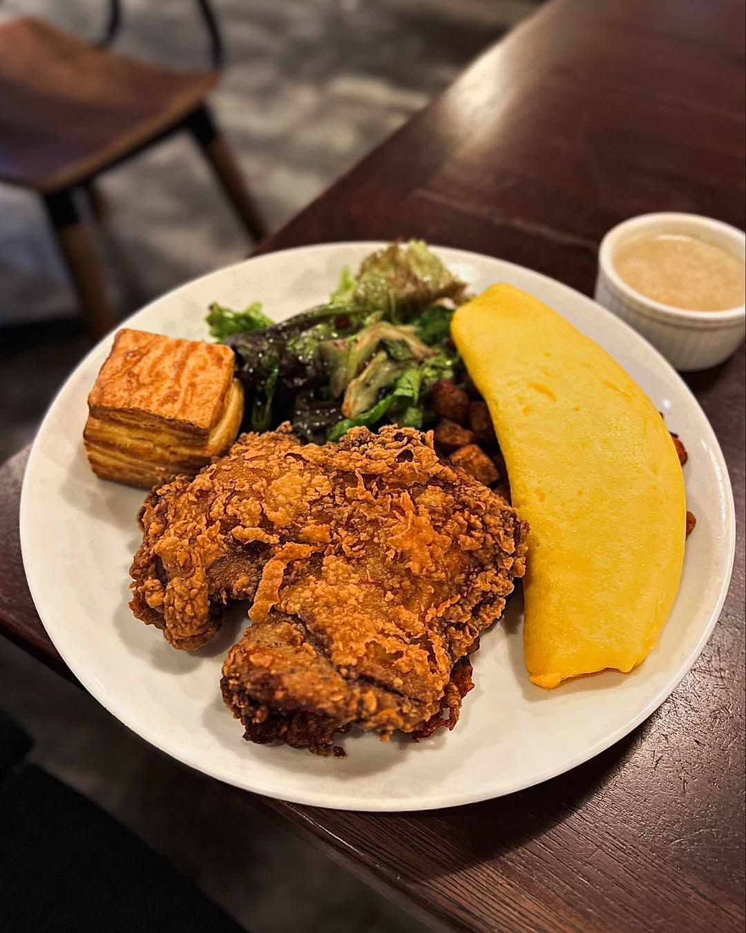 Nutmeg's Southern Fried Breakfast (Photo: Instagram / @thebabyfoodpage)