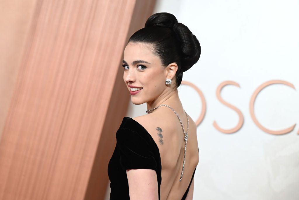 Margaret Qualley at the 97th Oscars held at the Dolby Theatre on March 2, 2025 in Hollywood, California. (Photo by Gilbert Flores/Penske Media via Getty Images)