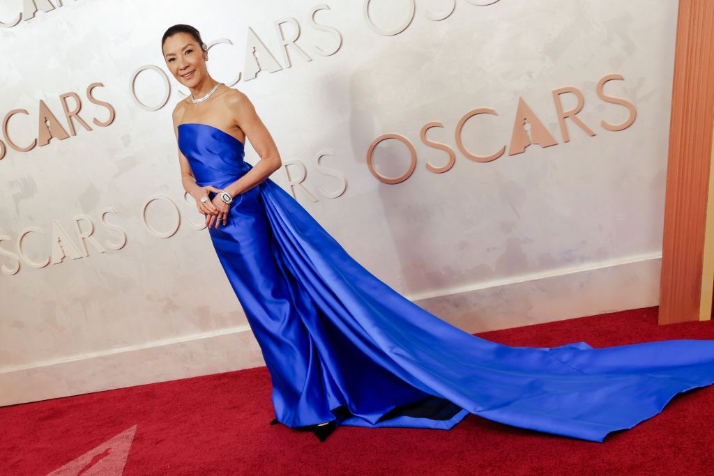 Michelle Yeoh at the 97th Oscars held at the Dolby Theatre on March 2, 2025 in Hollywood, California. (Photo by Lexie Moreland/WWD via Getty Images)