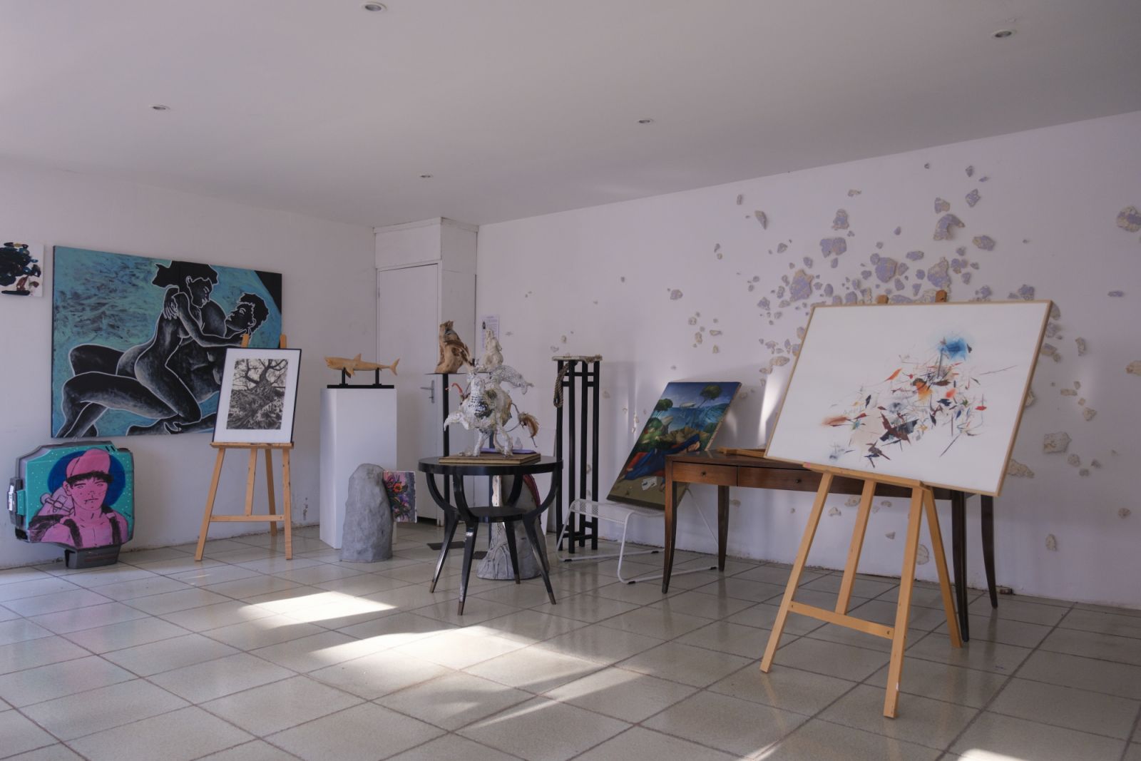 The artworks inside the Port Tonic Art Centre (Photo: Port Tonic)