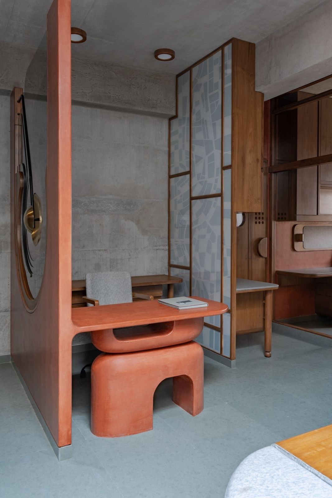 Reimagining an office space, a project by Veeram Shah of multidisciplinary Indian studio, Design Ni Dukaan