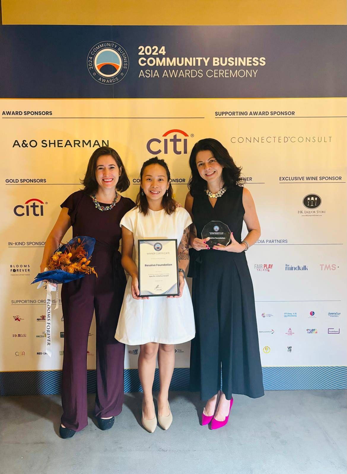 The Resolve Foundation’s fellowship programme won an award at 2024 Community Business Awards (Photo: Victoria Wisniewski Otero)