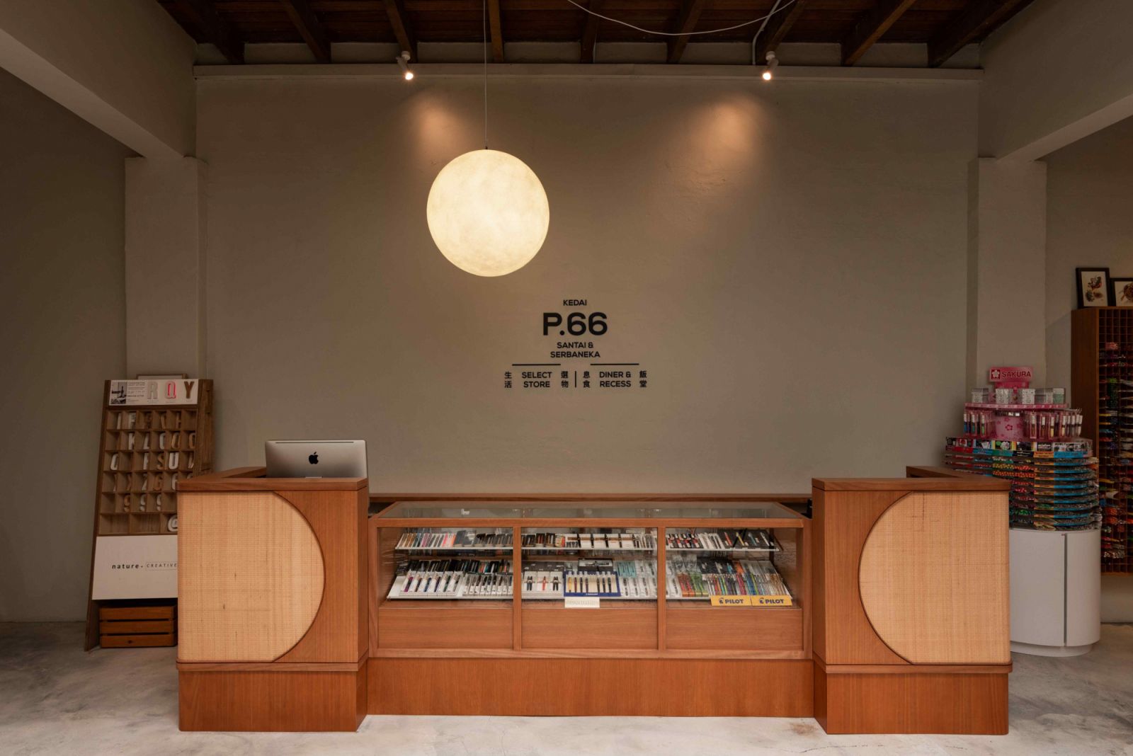 P.66’s store design illustrates the brand values of “slow living”