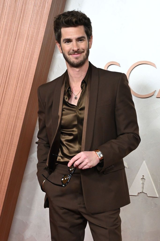 Andrew Garfield at the 97th Oscars held at the Dolby Theatre on March 2, 2025 in Hollywood, California. (Photo by Gilbert Flores/Penske Media via Getty Images)