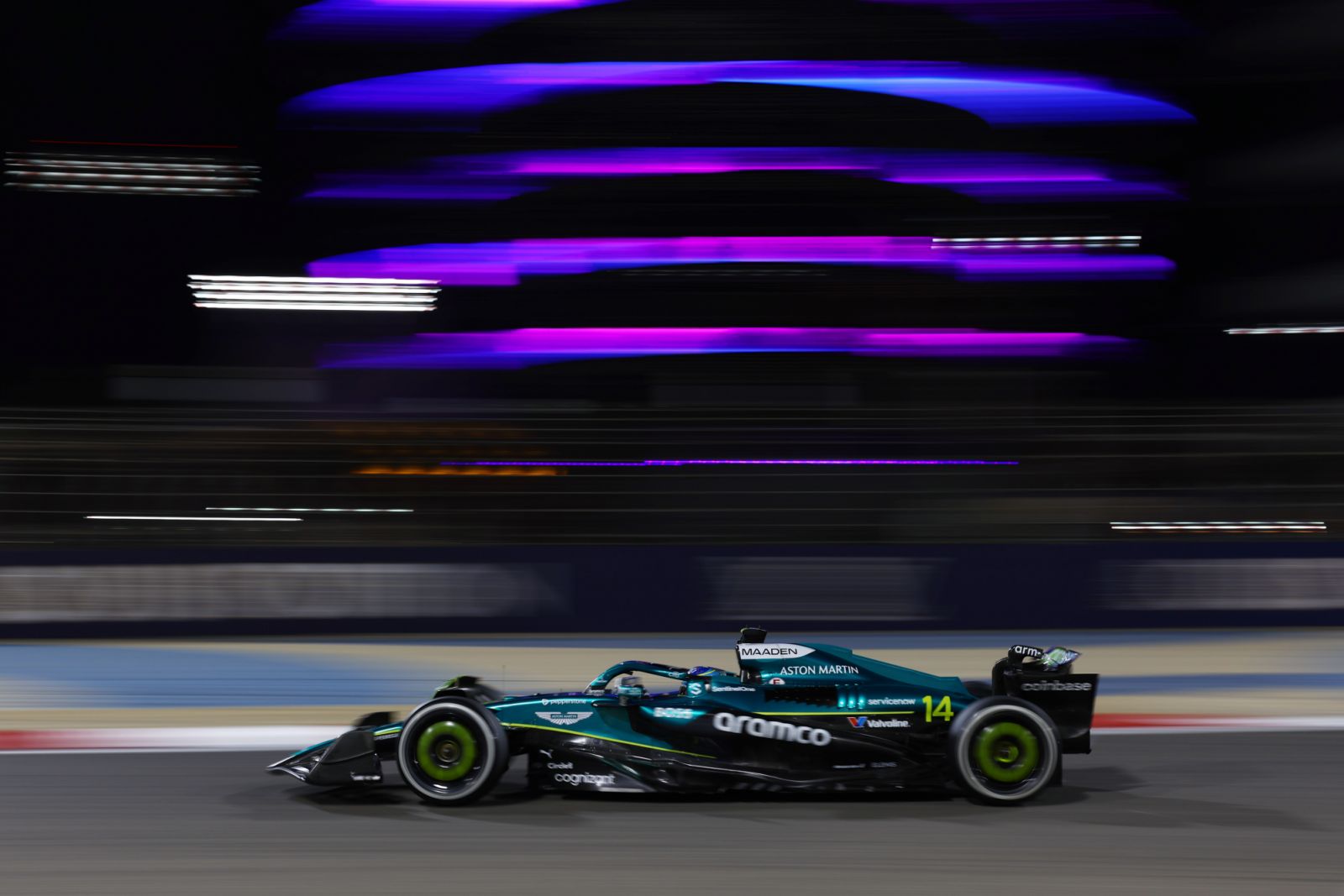 Fernando Alonso of Spain driving the (14) Aston Martin F1 Team AMR25 Mercedes.(Photo:Getty Images)