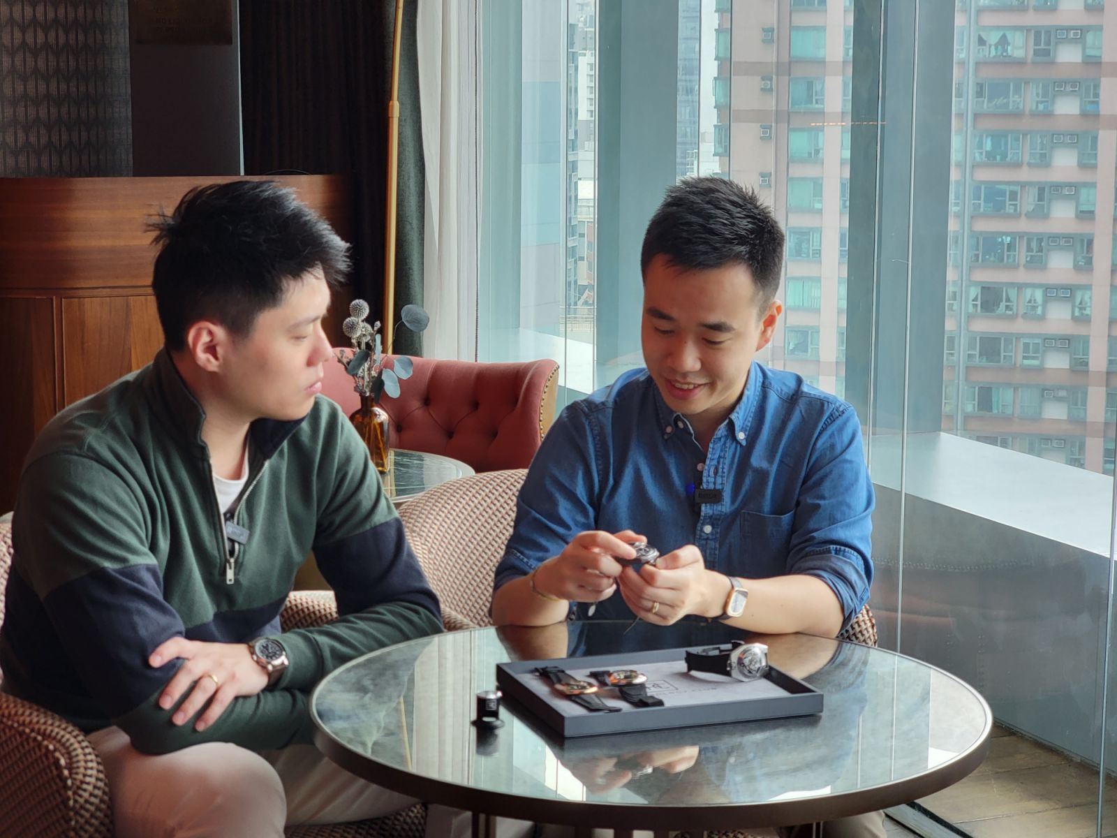 Johnathan Chan and Helbert Tsang of The Horology Club (Photo: courtesy of The Horology Club)